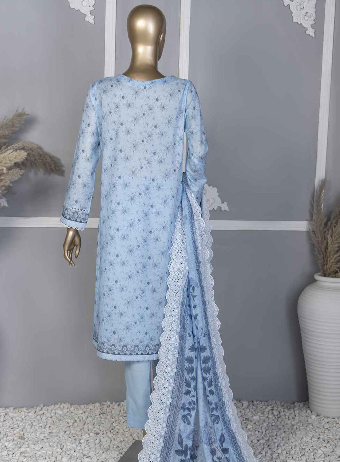 HZ Textile Premium Chikankari Lawn Piece Unstitched Suit HZ24PCL CEC-723 HZ Textile Premium Chikankari Lawn Piece Unstitched Suit HZ24PCL CEC-723
