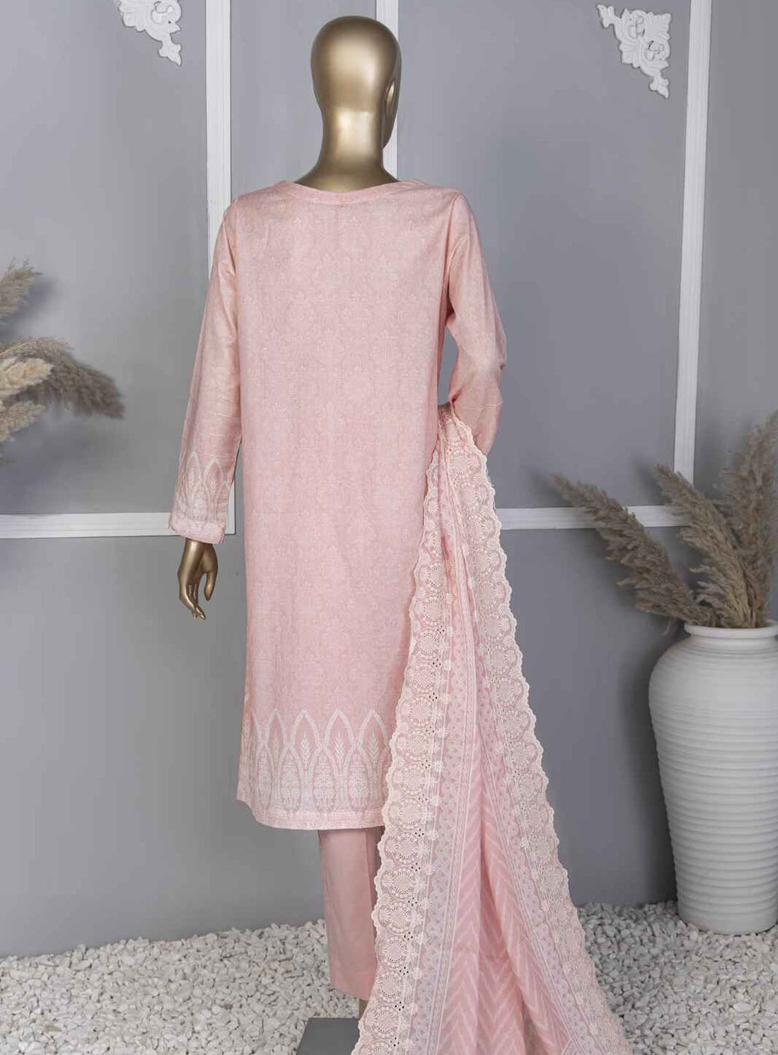 HZ Textile Premium Chikankari Lawn Piece Unstitched Suit HZ24PCL CEC-724 HZ Textile Premium Chikankari Lawn Piece Unstitched Suit HZ24PCL CEC-724