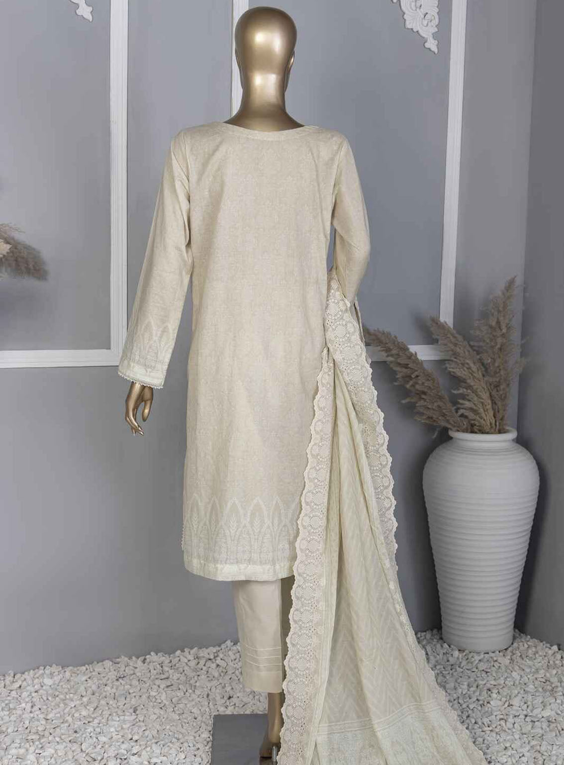 HZ Textile Premium Chikankari Lawn Piece Unstitched Suit HZ24PCL CEC-725 HZ Textile Premium Chikankari Lawn Piece Unstitched Suit HZ24PCL CEC-725