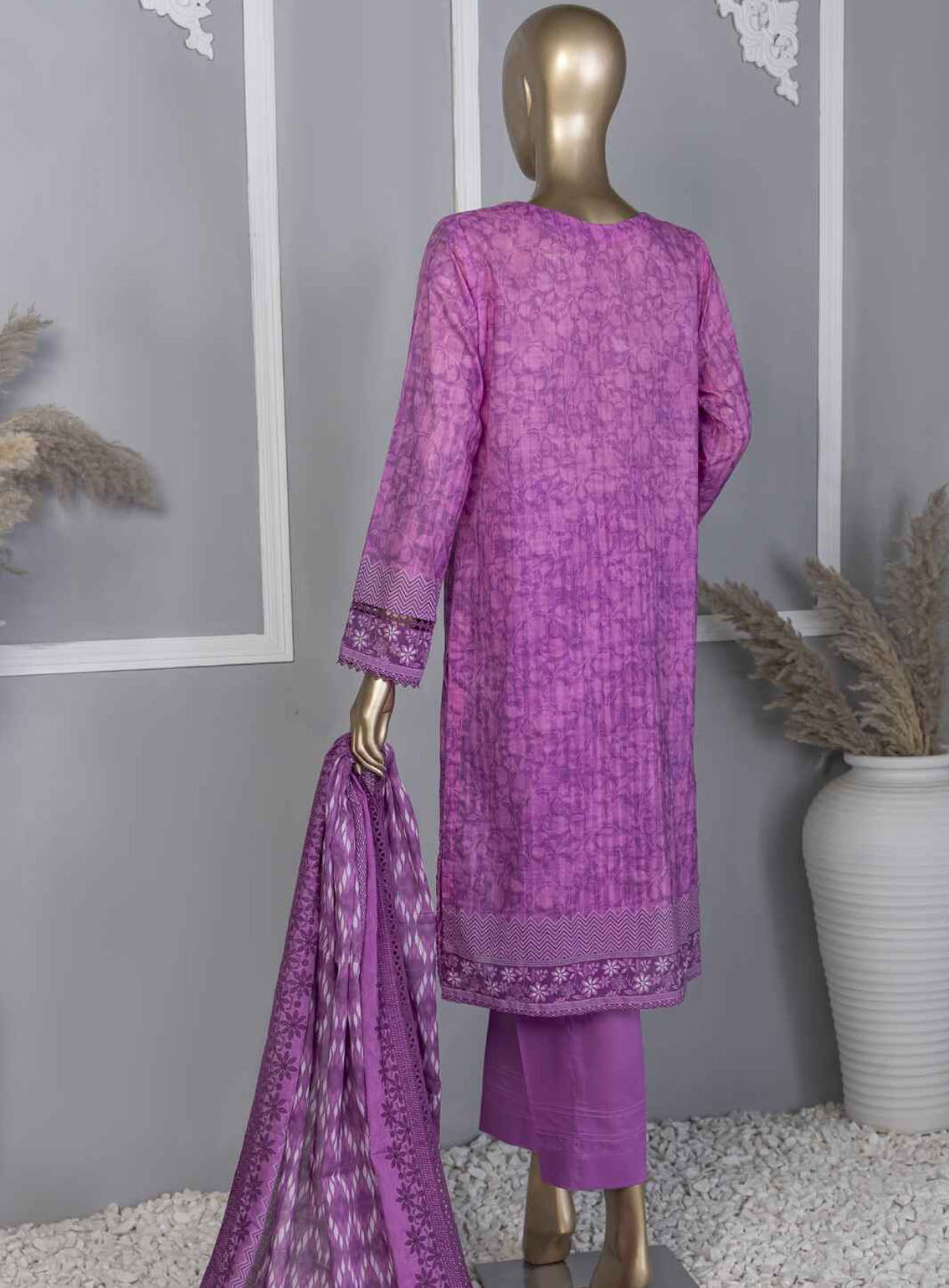 HZ Textile Premium Chikankari Lawn Piece Unstitched Suit HZ24PCL CEC-769 HZ Textile Premium Chikankari Lawn Piece Unstitched Suit HZ24PCL CEC-769