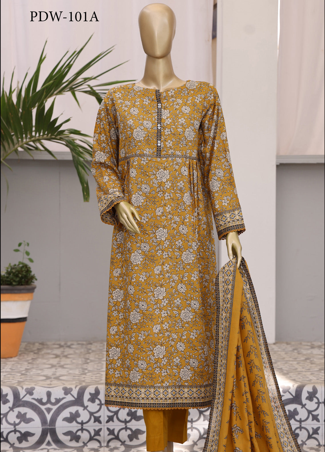 HZ Textile Premium Daily Wear Printed 3 Piece Unstitched Suit HZ25PDW D-101A HZ Textile Premium Daily Wear Printed 3 Piece Unstitched Suit HZ25PDW D-101A