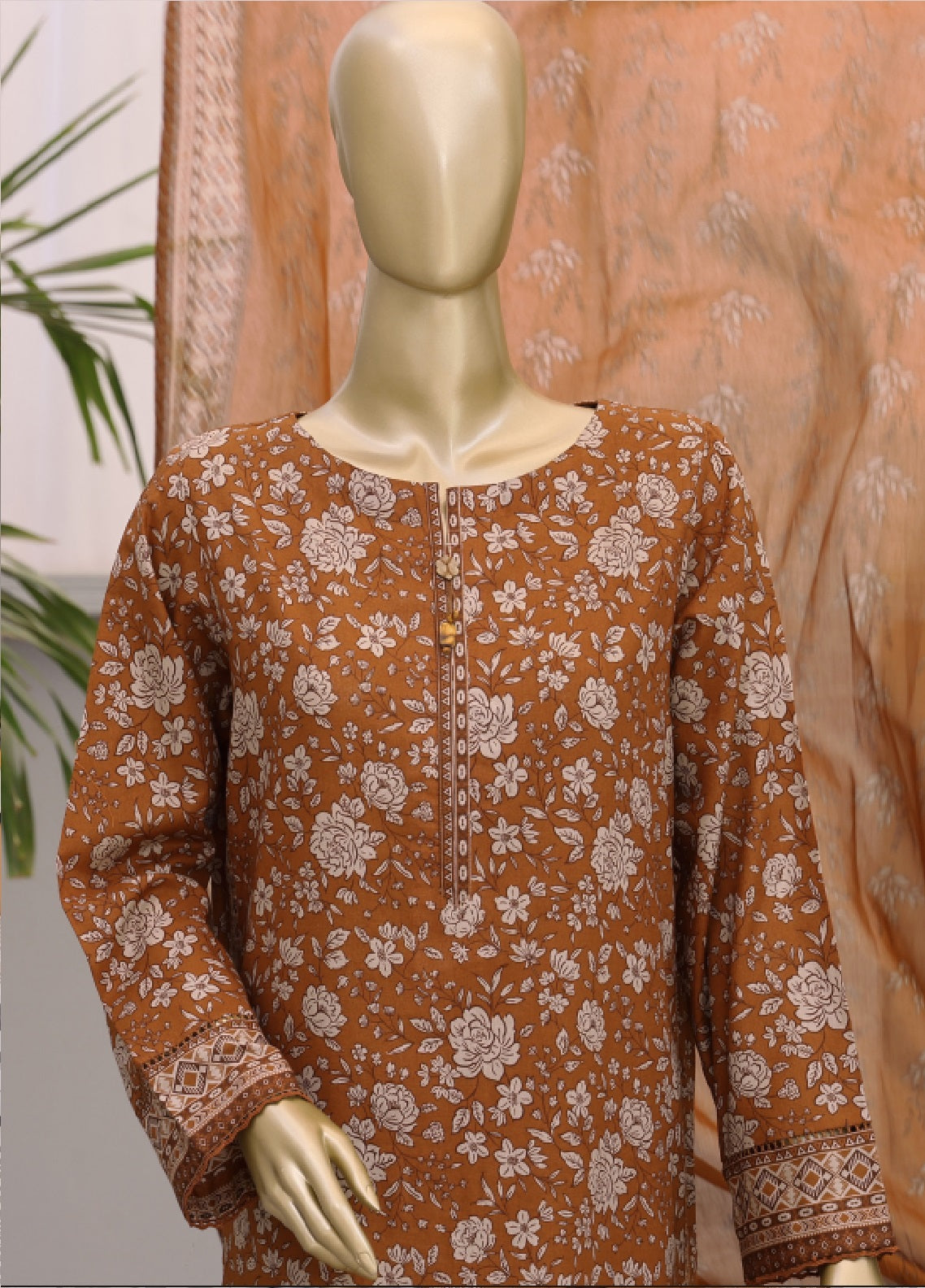 HZ Textile Premium Daily Wear Printed 3 Piece Unstitched Suit HZ25PDW D-101B HZ Textile Premium Daily Wear Printed 3 Piece Unstitched Suit HZ25PDW D-101B