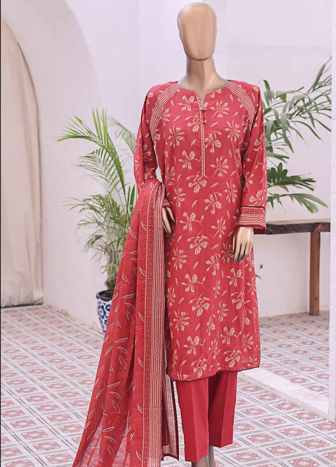 HZ Textile Premium Daily Wear Printed 3 Piece Unstitched Suit HZ25PDW D-102A HZ Textile Premium Daily Wear Printed 3 Piece Unstitched Suit HZ25PDW D-102A