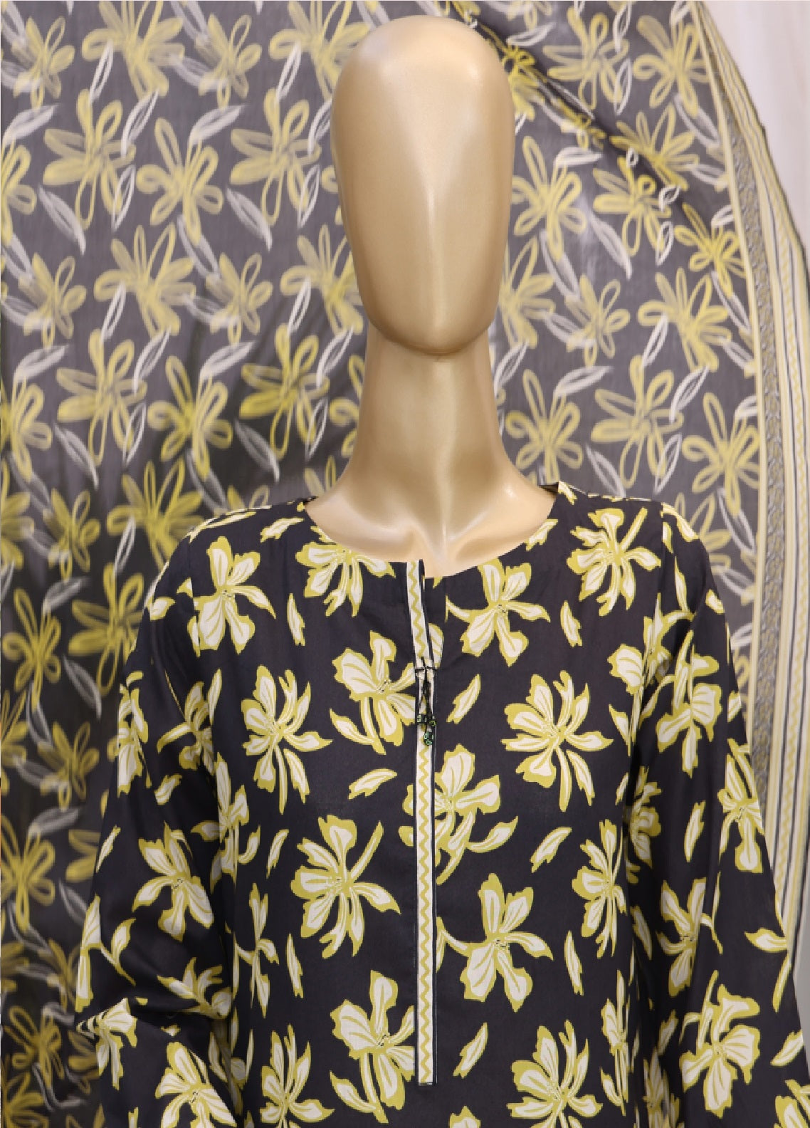 HZ Textile Premium Daily Wear Printed 3 Piece Unstitched Suit HZ25PDW D-102B HZ Textile Premium Daily Wear Printed 3 Piece Unstitched Suit HZ25PDW D-102B