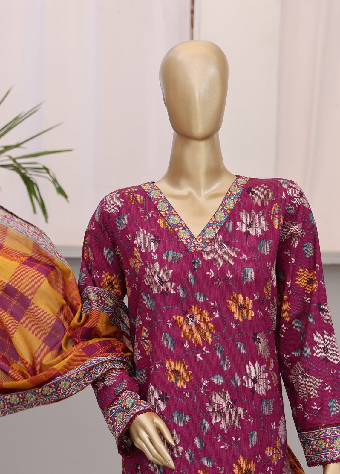 HZ Textile Premium Daily Wear Printed 3 Piece Unstitched Suit HZ25PDW D-105A HZ Textile Premium Daily Wear Printed 3 Piece Unstitched Suit HZ25PDW D-105A