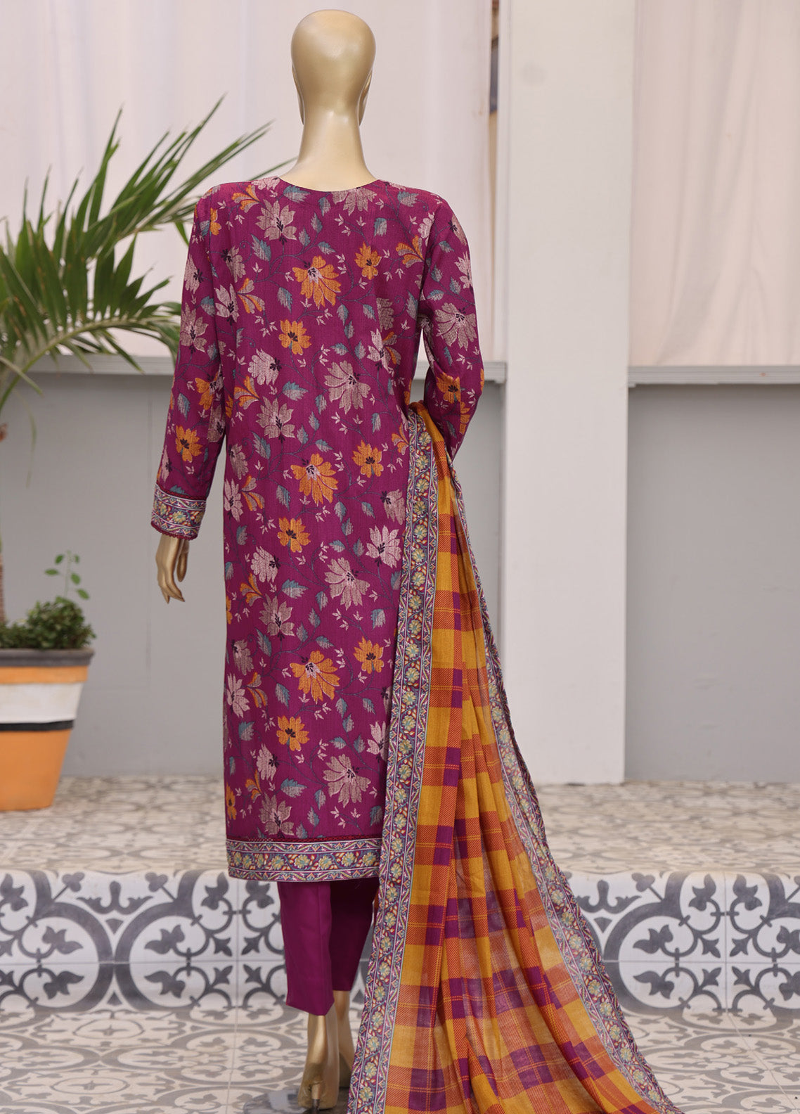 HZ Textile Premium Daily Wear Printed 3 Piece Unstitched Suit HZ25PDW D-105A HZ Textile Premium Daily Wear Printed 3 Piece Unstitched Suit HZ25PDW D-105A