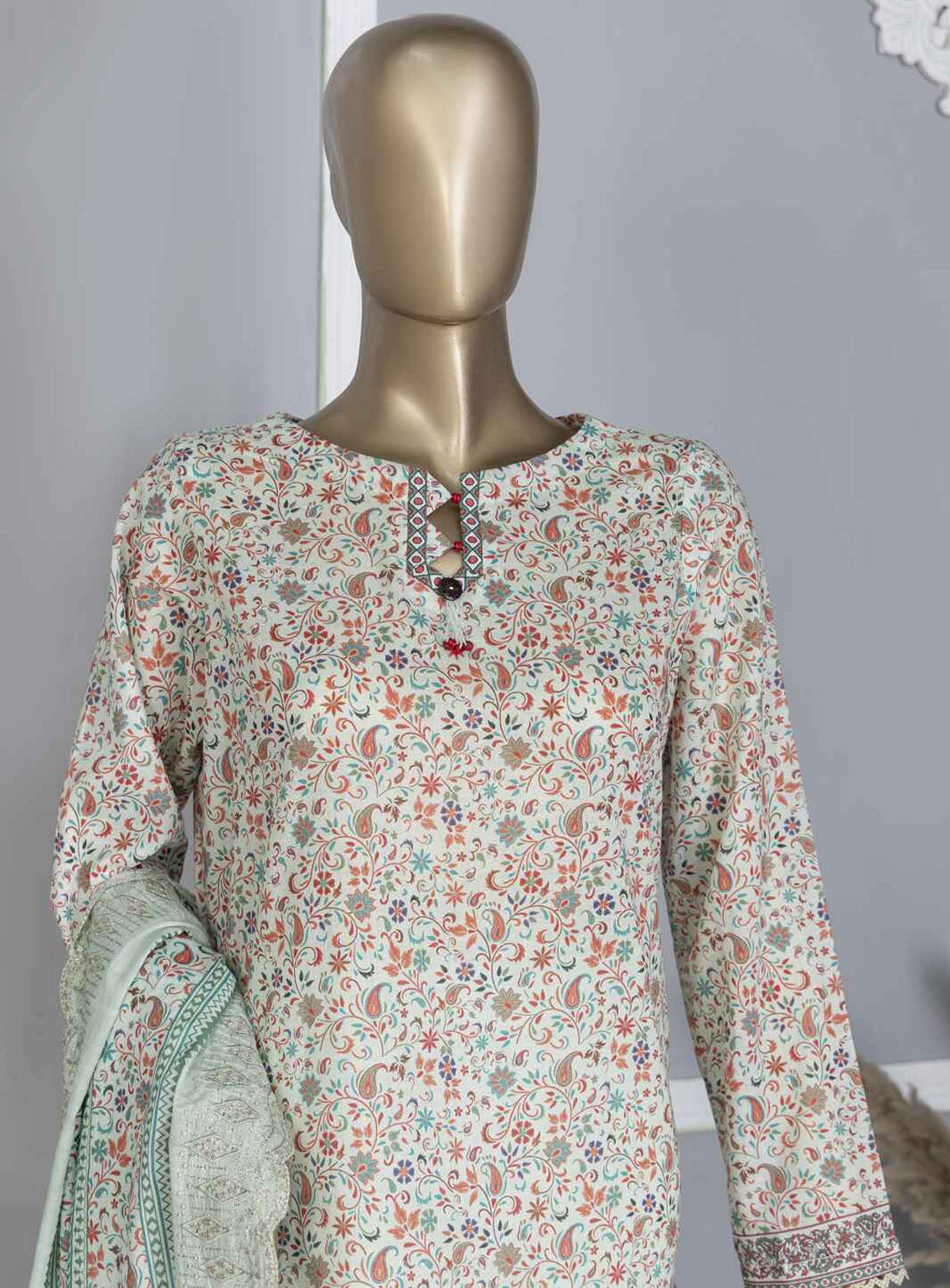 HZ Textile Premium Embroidered Lawn 3 Piece Unstitched Suit HZ24PEL PCE-757 HZ Textile Premium Embroidered Lawn 3 Piece Unstitched Suit HZ24PEL PCE-757