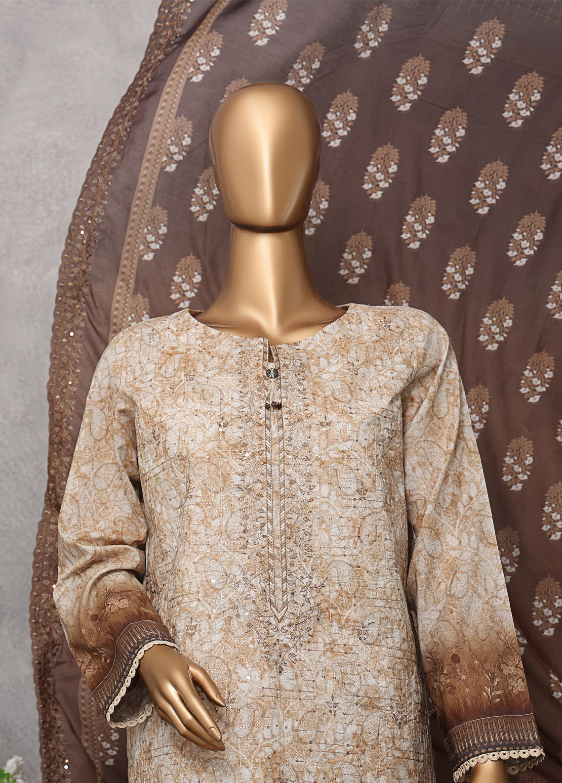 HZ Textile Premium Embroidered Lawn 3 Piece Unstitched Suit HZ25PEL PCE-938 HZ Textile Premium Embroidered Lawn 3 Piece Unstitched Suit HZ25PEL PCE-938