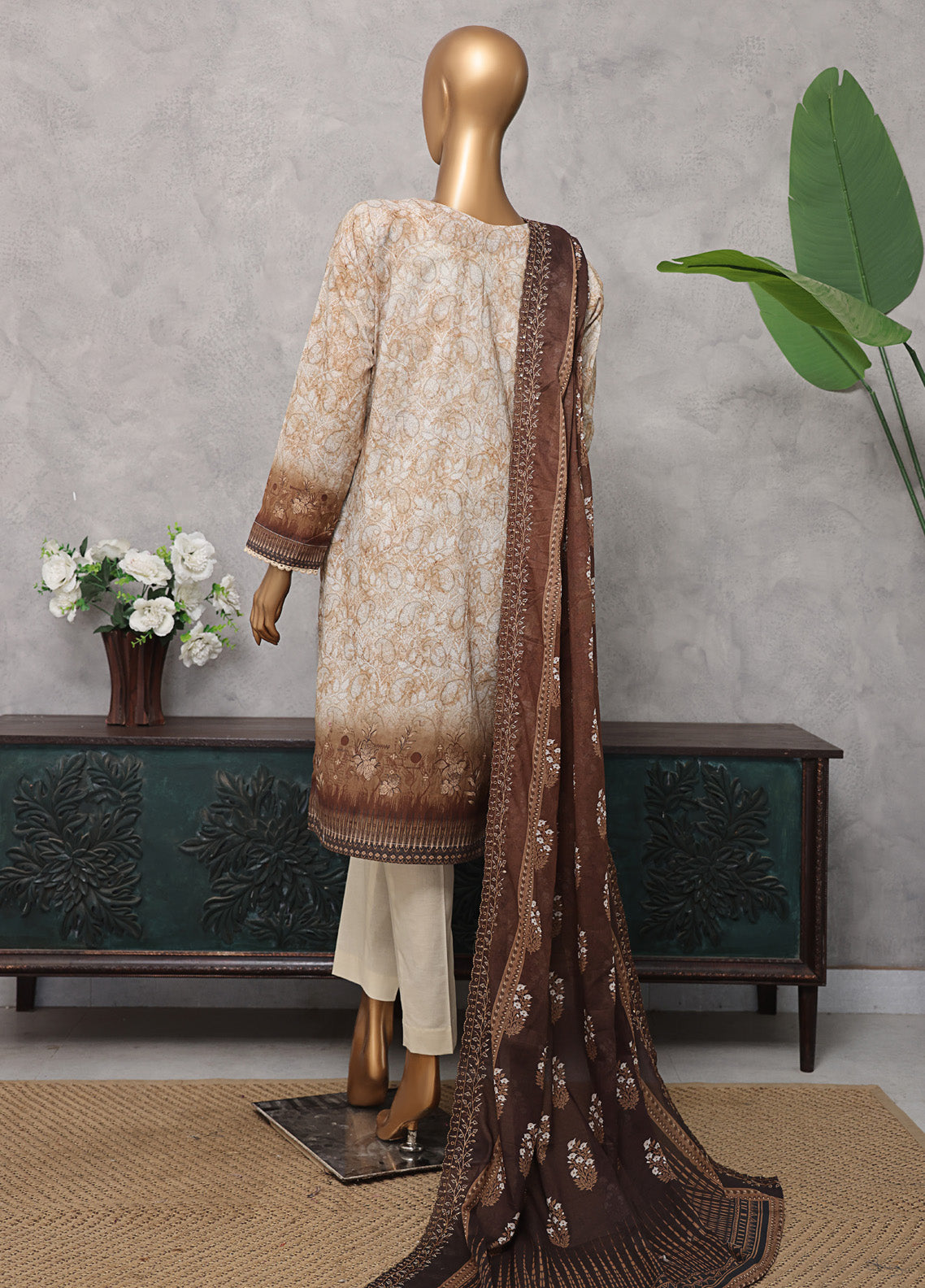 HZ Textile Premium Embroidered Lawn 3 Piece Unstitched Suit HZ25PEL PCE-938 HZ Textile Premium Embroidered Lawn 3 Piece Unstitched Suit HZ25PEL PCE-938