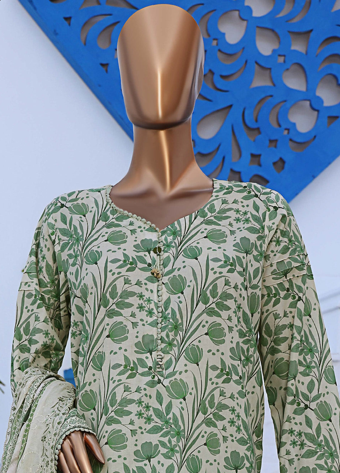 HZ Textile Premium Embroidered Lawn 3 Piece Unstitched Suit HZ25PEV2 PEC-982 HZ Textile Premium Embroidered Lawn 3 Piece Unstitched Suit HZ25PEV2 PEC-982