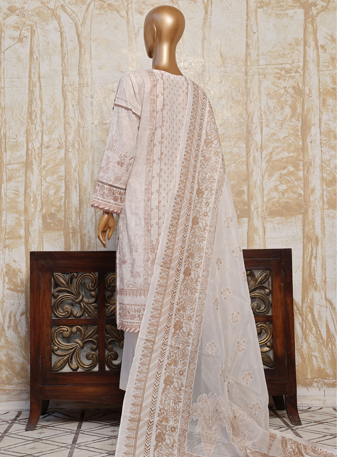 HZ Textile Premium Festive Embroidered Lawn 3 Piece Unstitched Suit HZ24PE PEC-778 HZ Textile Premium Festive Embroidered Lawn 3 Piece Unstitched Suit HZ24PE PEC-778