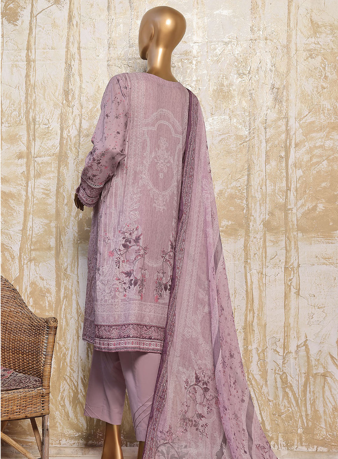 HZ Textile Premium Festive Embroidered Lawn 3 Piece Unstitched Suit HZ24PE PEC-783 HZ Textile Premium Festive Embroidered Lawn 3 Piece Unstitched Suit HZ24PE PEC-783