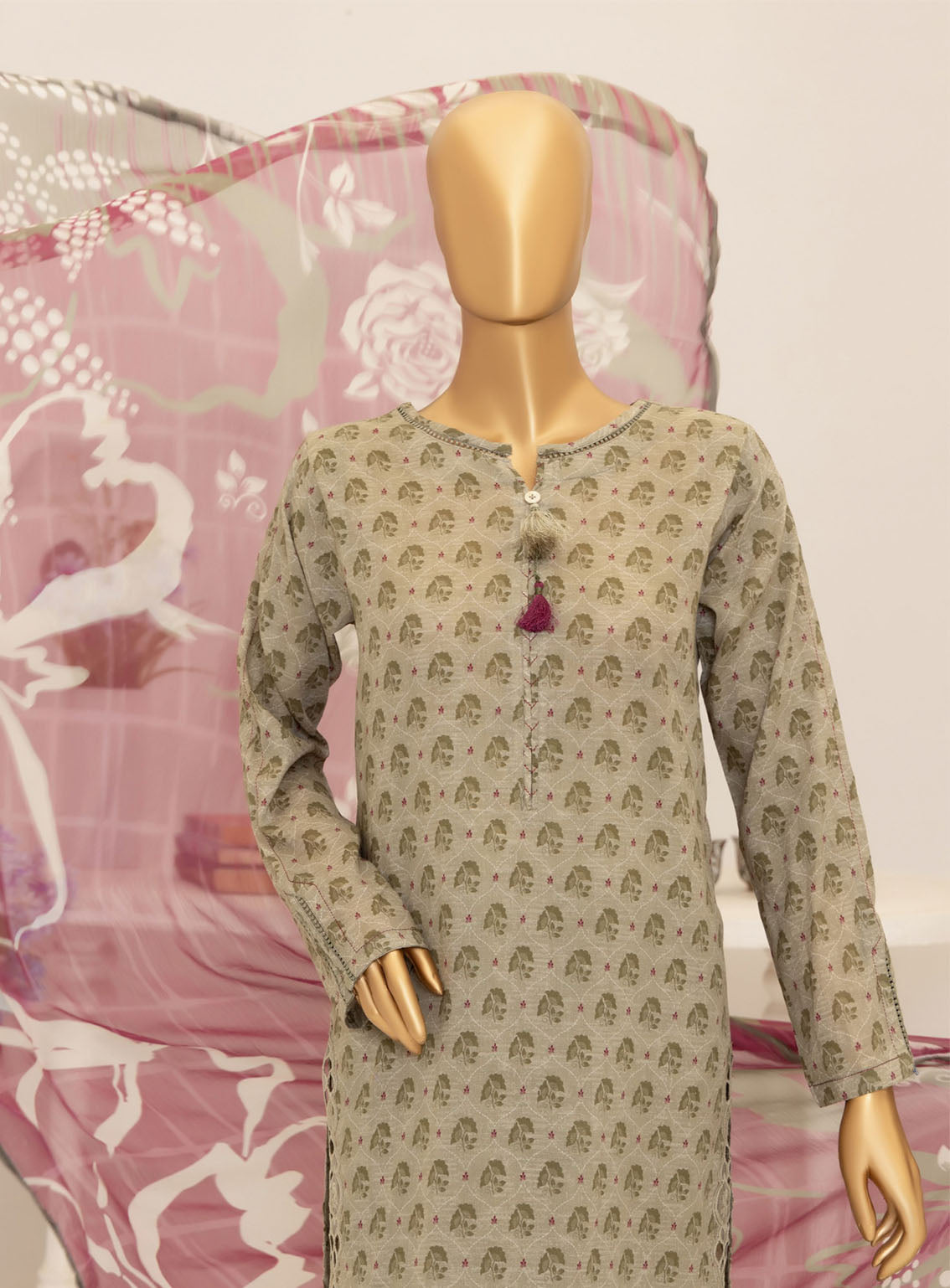 HZ Textile Print & Needle Cutwork Lawn 3 Piece Stitched Suit HZ24P&N D-413 HZ Textile Print & Needle Cutwork Lawn 3 Piece Stitched Suit HZ24P&N D-413