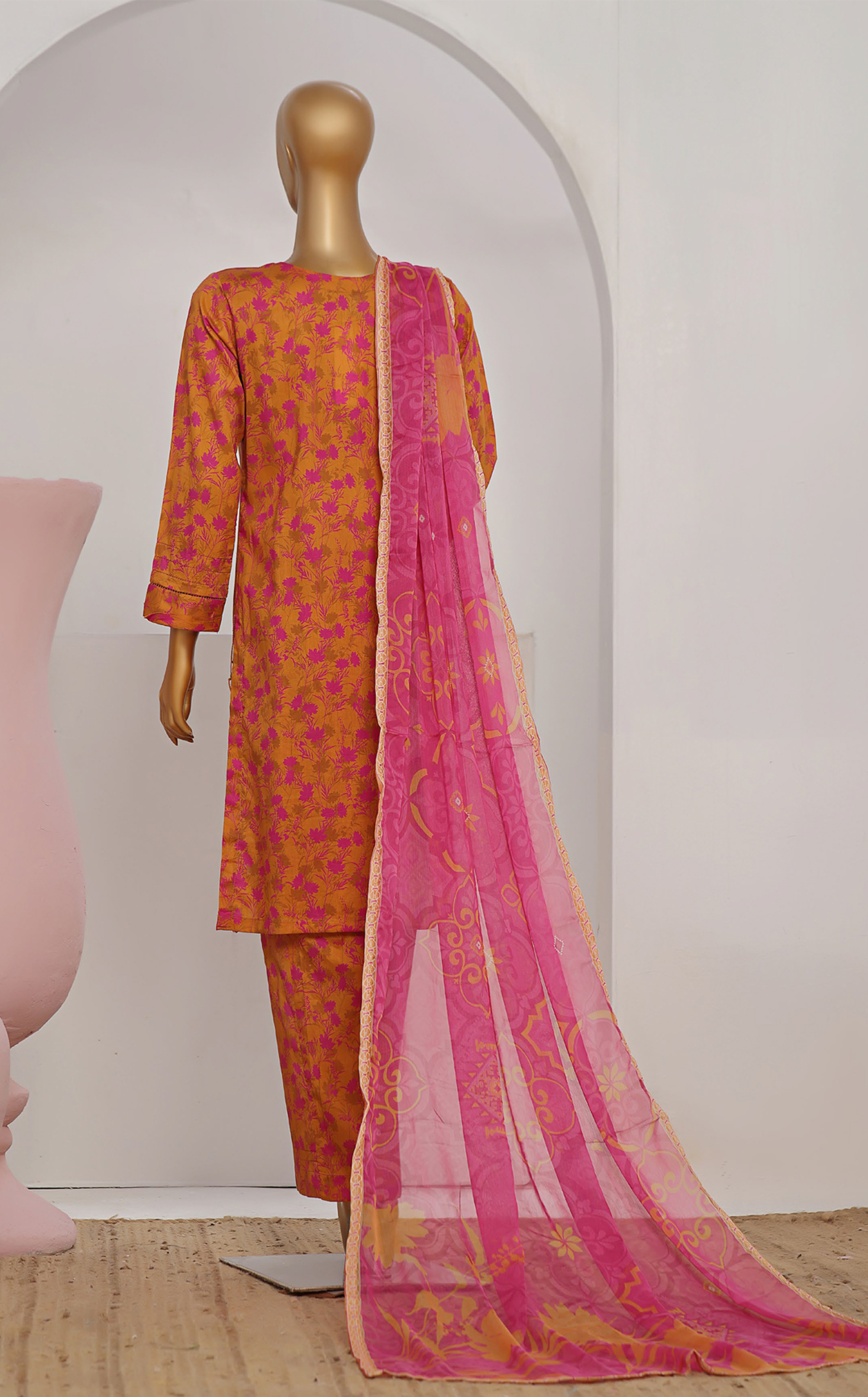 HZ Textile Print & Needle Embroidered Cotton 3 Piece Stitched Suit HZ24P&NV2 ECL-407 HZ Textile Print & Needle Embroidered Cotton 3 Piece Stitched Suit HZ24P&NV2 ECL-407