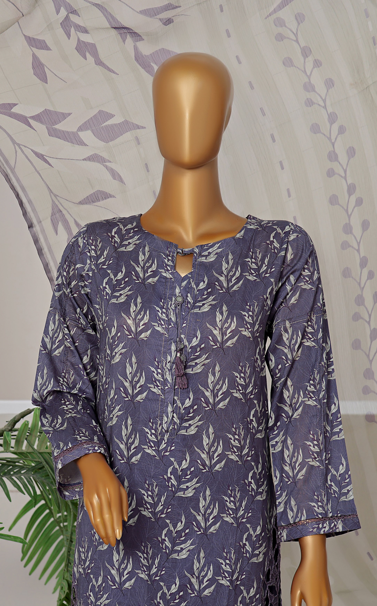 HZ Textile Print & Needle Embroidered Cotton 3 Piece Stitched Suit HZ24P&NV2 ECL-409 HZ Textile Print & Needle Embroidered Cotton 3 Piece Stitched Suit HZ24P&NV2 ECL-409