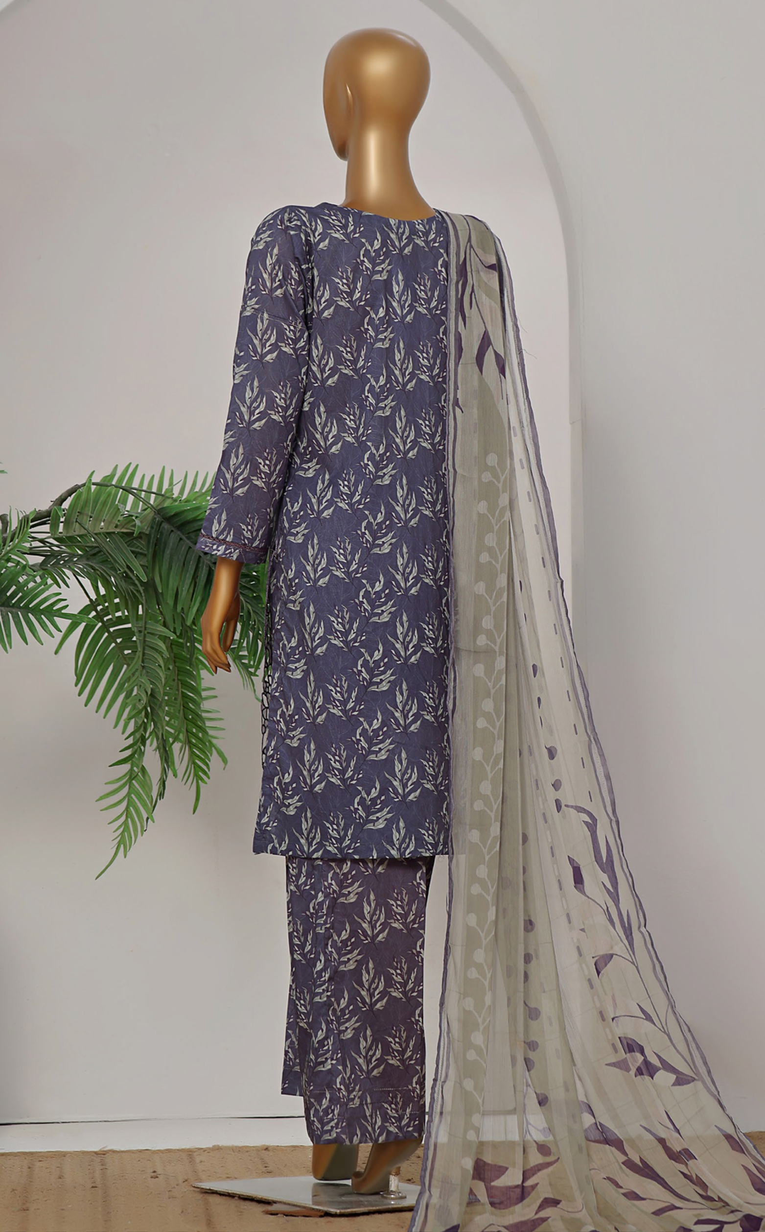 HZ Textile Print & Needle Embroidered Cotton 3 Piece Stitched Suit HZ24P&NV2 ECL-409 HZ Textile Print & Needle Embroidered Cotton 3 Piece Stitched Suit HZ24P&NV2 ECL-409