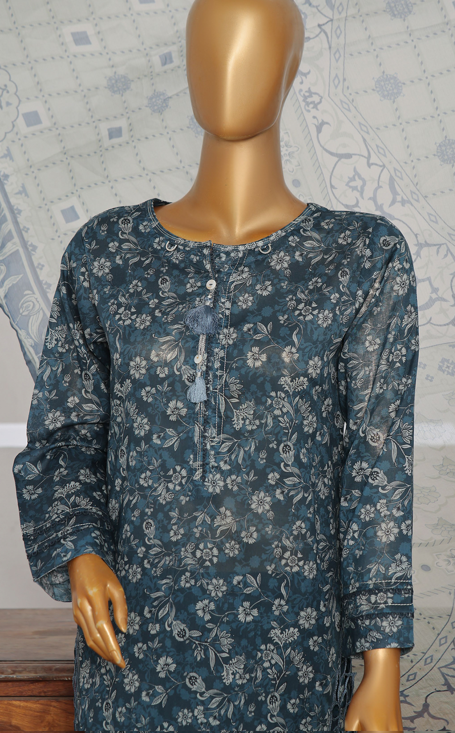 HZ Textile Print & Needle Embroidered Cotton 3 Piece Stitched Suit HZ24P&NV2 ECL-415 HZ Textile Print & Needle Embroidered Cotton 3 Piece Stitched Suit HZ24P&NV2 ECL-415