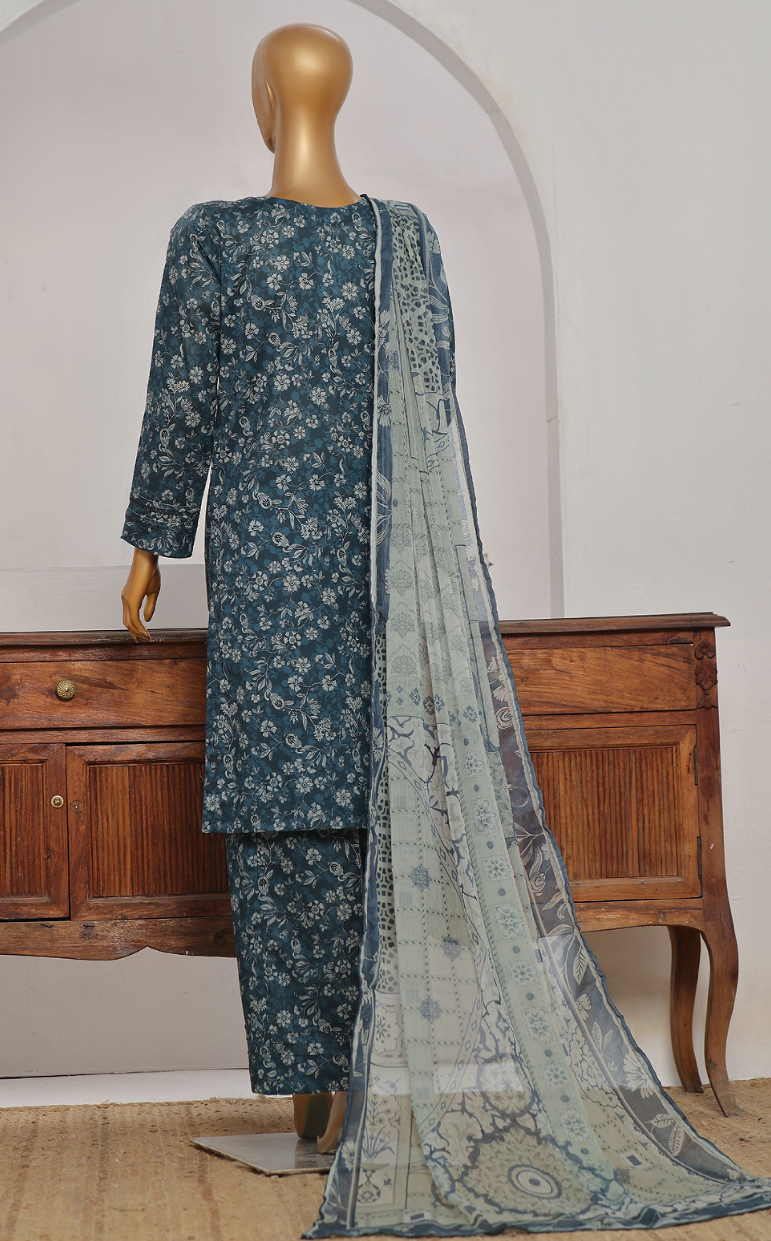 HZ Textile Print & Needle Embroidered Cotton 3 Piece Stitched Suit HZ24P&NV2 ECL-415 HZ Textile Print & Needle Embroidered Cotton 3 Piece Stitched Suit HZ24P&NV2 ECL-415