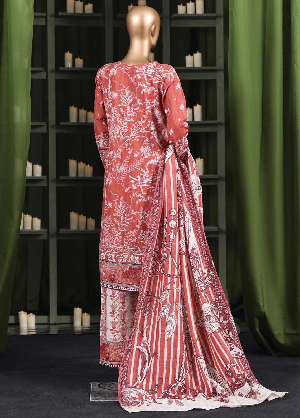 HZ Textile Printed Khaddar 3 Piece Stitched Suit HZ25KPV3 D-2583 CORAL MYTH HZ Textile Printed Khaddar 3 Piece Stitched Suit HZ25KPV3 D-2583 CORAL MYTH