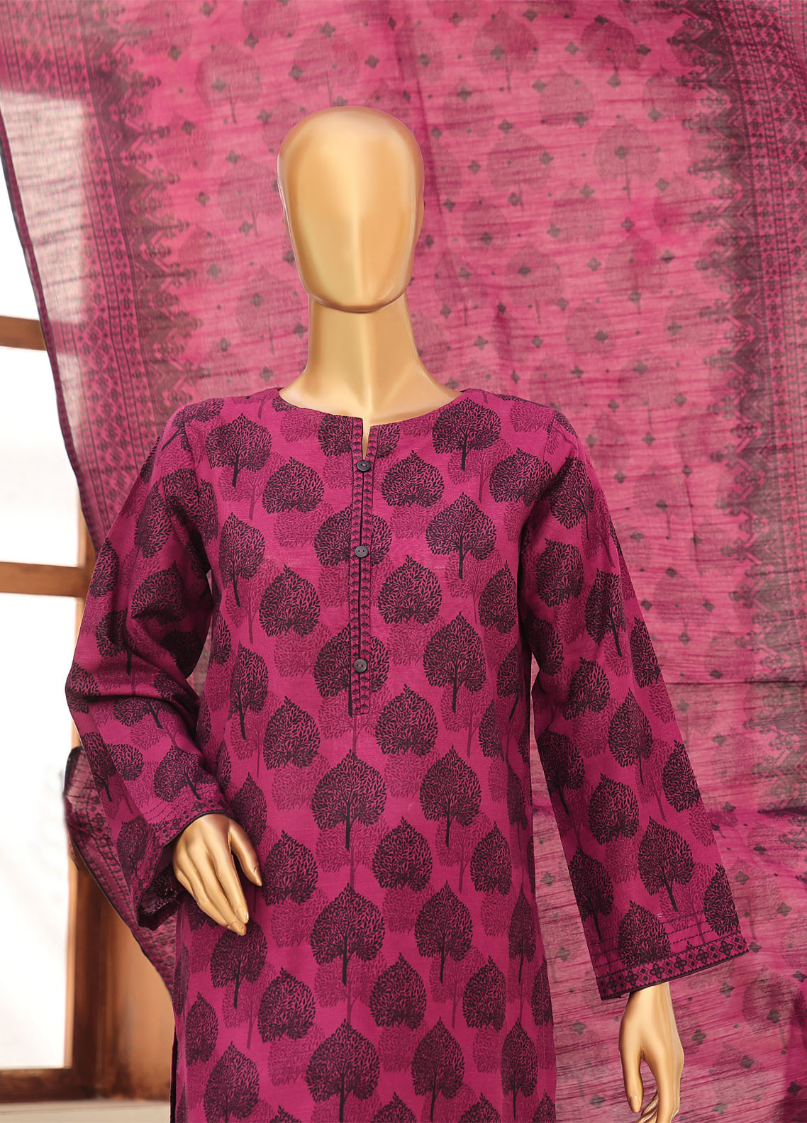 HZ Textile Printed Khaddar 3 Piece Stitched Suit HZ25KPV4 D-1101 HZ Textile Printed Khaddar 3 Piece Stitched Suit HZ25KPV4 D-1101