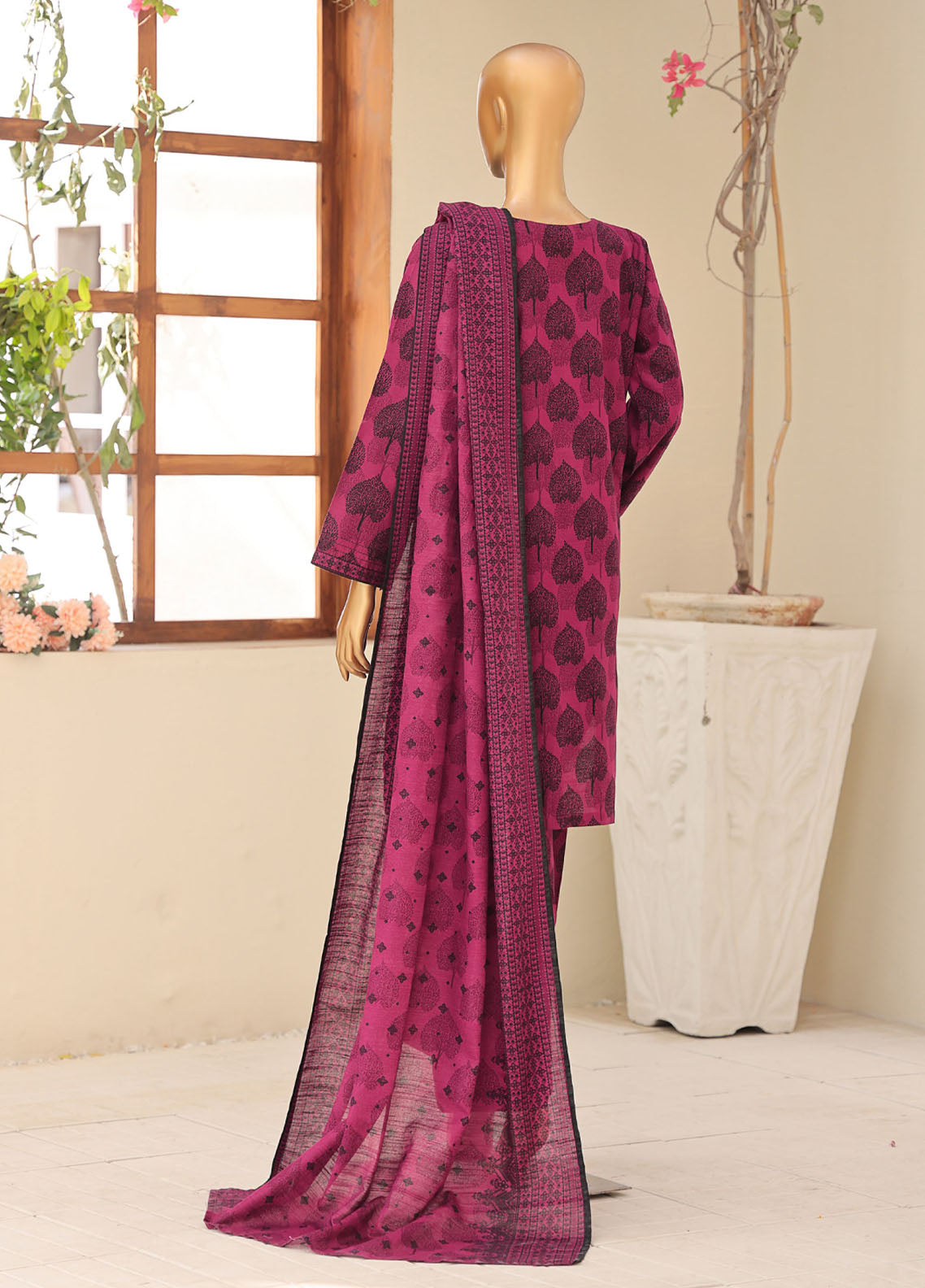 HZ Textile Printed Khaddar 3 Piece Stitched Suit HZ25KPV4 D-1101 HZ Textile Printed Khaddar 3 Piece Stitched Suit HZ25KPV4 D-1101