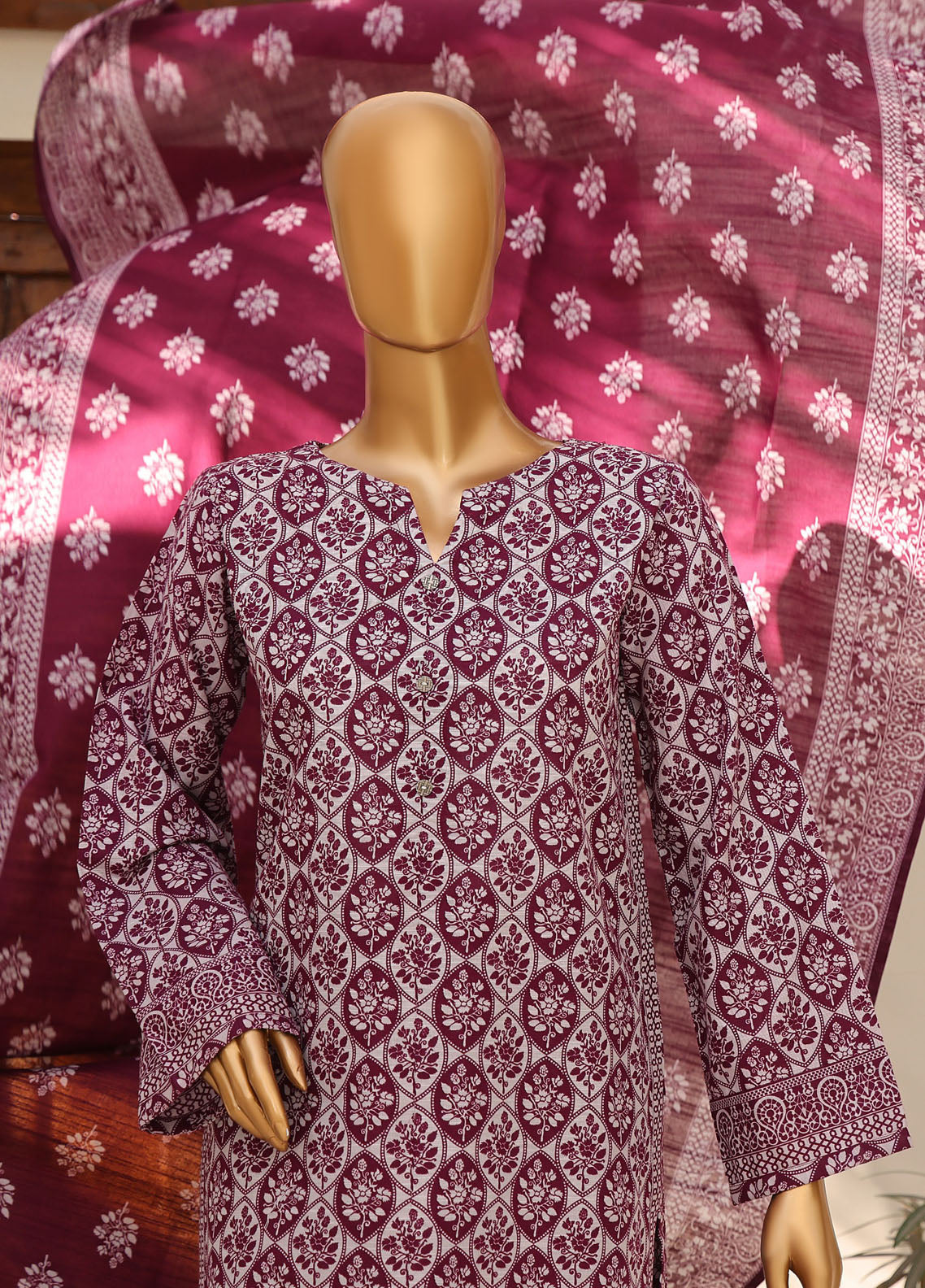 HZ Textile Printed Khaddar 3 Piece Stitched Suit HZ25KPV4 D-1102 HZ Textile Printed Khaddar 3 Piece Stitched Suit HZ25KPV4 D-1102