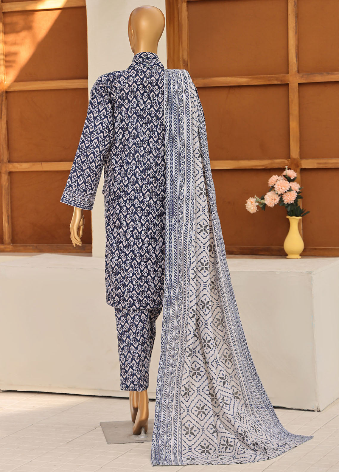 HZ Textile Printed Khaddar 3 Piece Stitched Suit HZ25KPV4 D-1103 HZ Textile Printed Khaddar 3 Piece Stitched Suit HZ25KPV4 D-1103