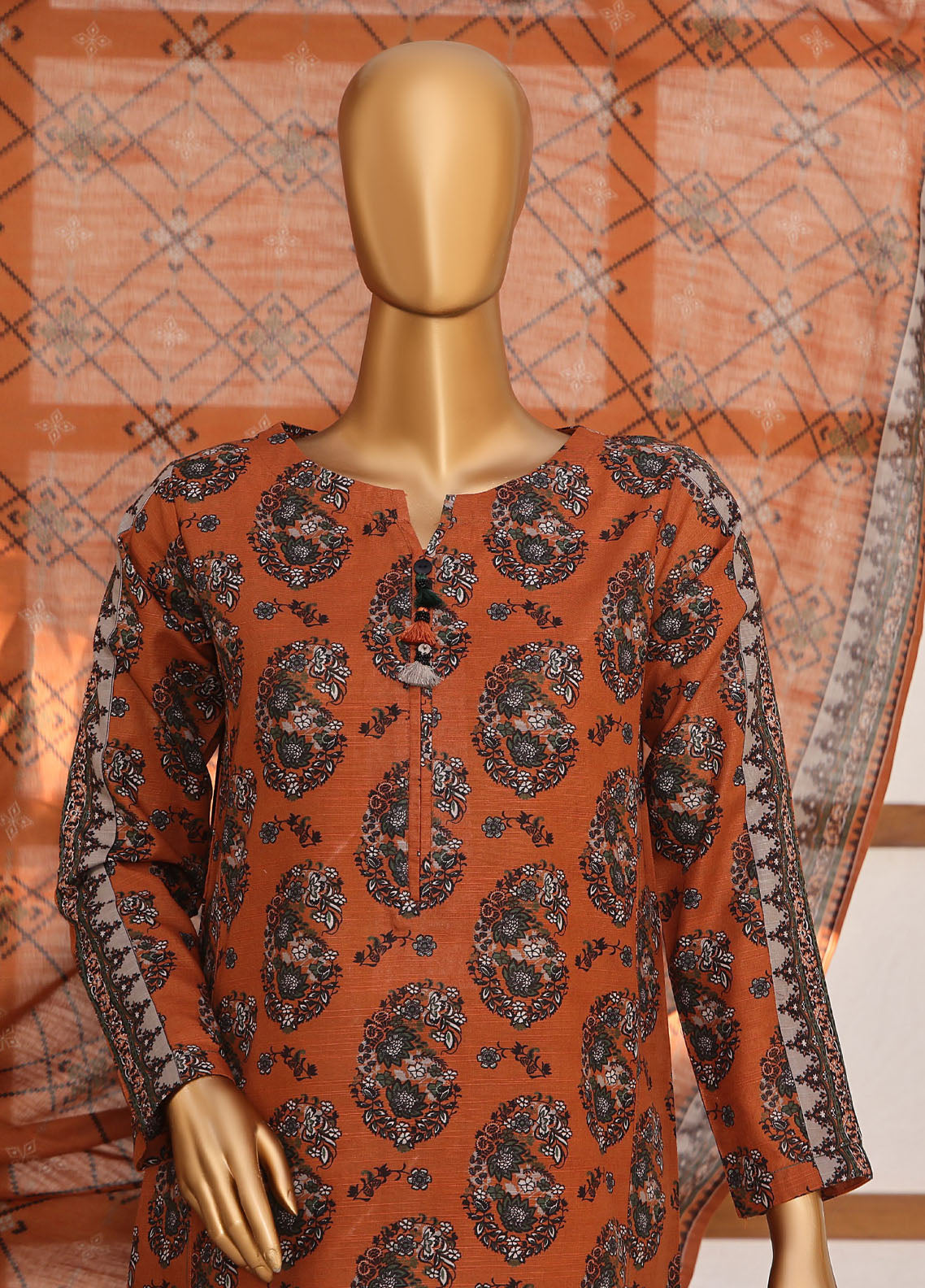 HZ Textile Printed Khaddar 3 Piece Stitched Suit HZ25KPV4 D-1105 HZ Textile Printed Khaddar 3 Piece Stitched Suit HZ25KPV4 D-1105