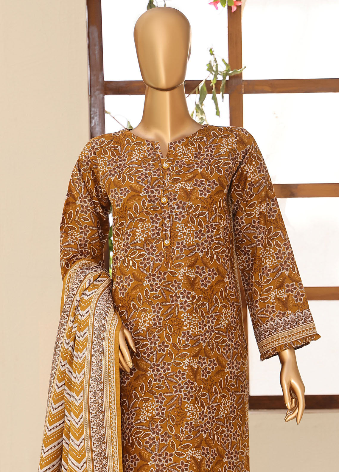 HZ Textile Printed Khaddar 3 Piece Stitched Suit HZ25KPV4 D-1108 HZ Textile Printed Khaddar 3 Piece Stitched Suit HZ25KPV4 D-1108