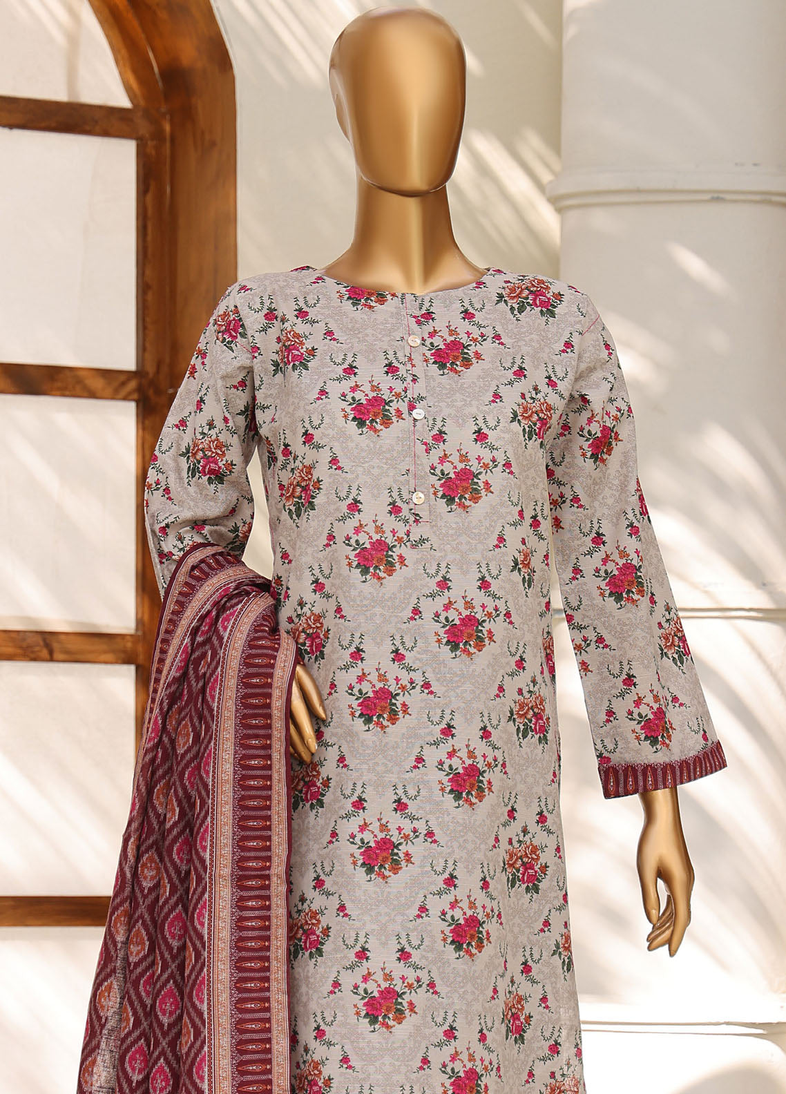 HZ Textile Printed Khaddar 3 Piece Stitched Suit HZ25KPV4 D-1110 HZ Textile Printed Khaddar 3 Piece Stitched Suit HZ25KPV4 D-1110