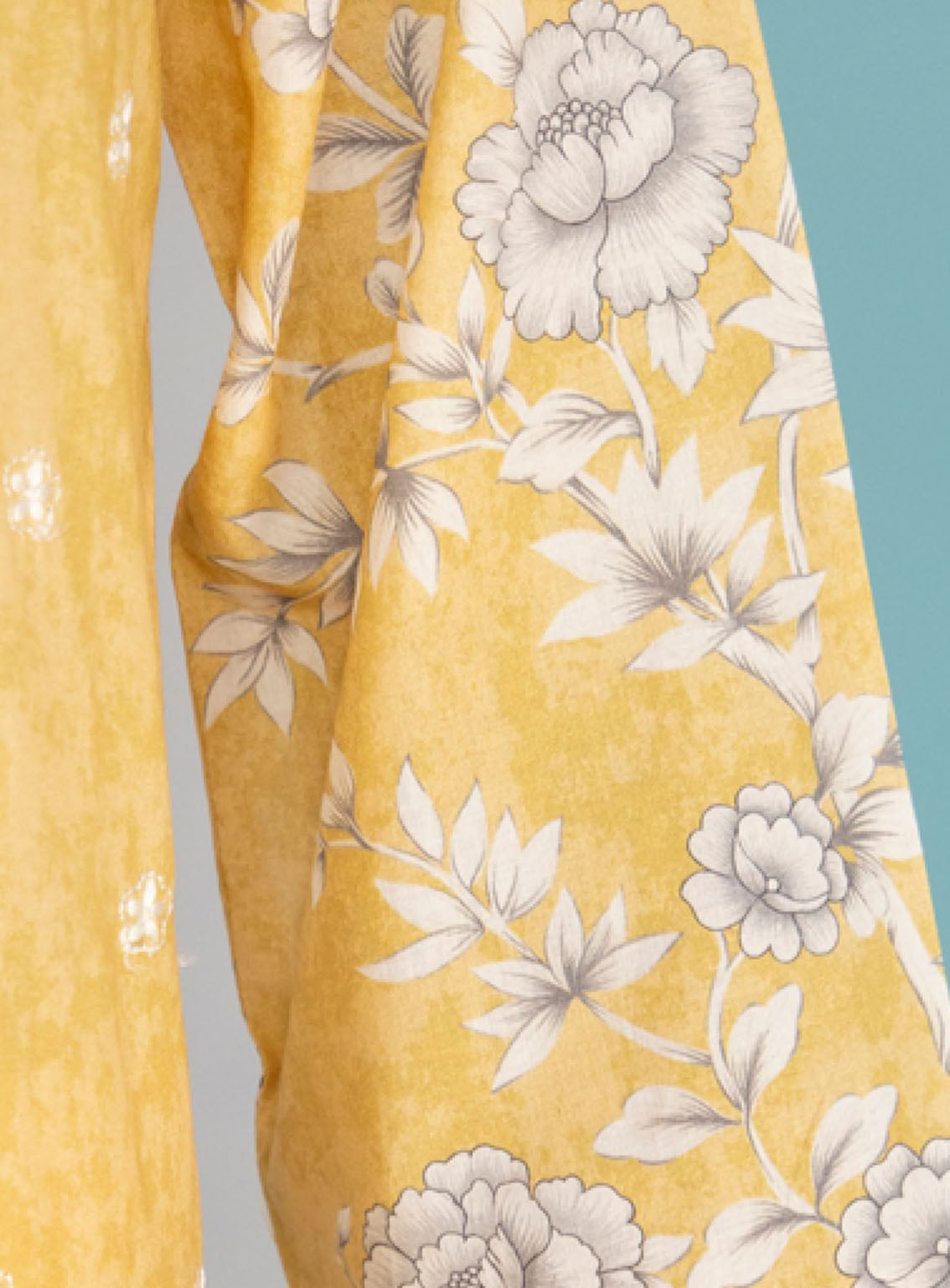 HZ Textile Printkari Embroidered Lawn 3 Piece Stitched Suit - HZ24P PLC-409 HZ Textile Printkari Embroidered Lawn 3 Piece Stitched Suit - HZ24P PLC-409