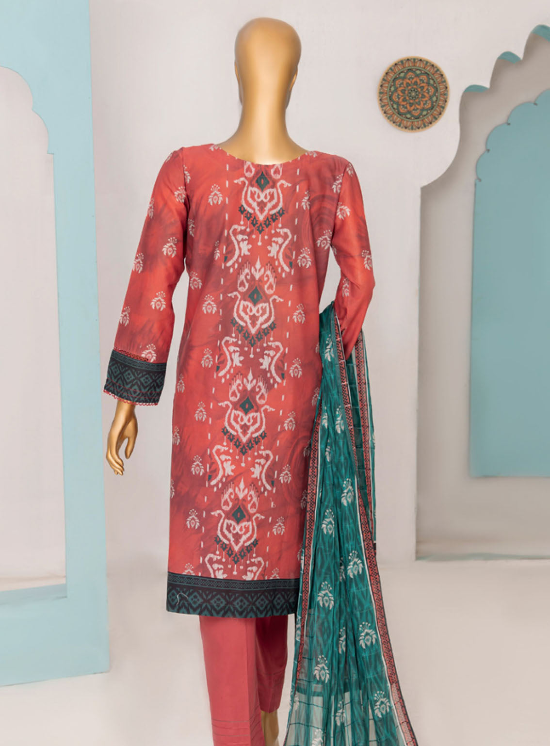 HZ Textile Printkari Embroidered Lawn 3 Piece Stitched Suit - HZ24P PLC-410 HZ Textile Printkari Embroidered Lawn 3 Piece Stitched Suit - HZ24P PLC-410