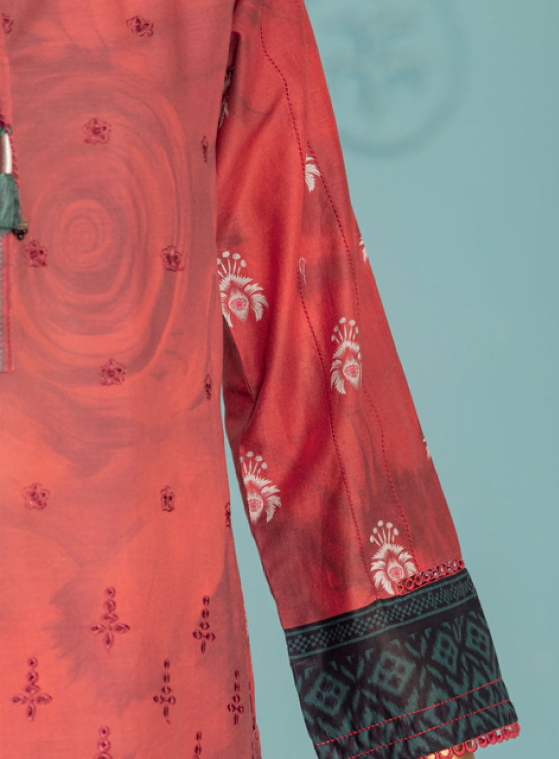 HZ Textile Printkari Embroidered Lawn 3 Piece Stitched Suit - HZ24P PLC-410 HZ Textile Printkari Embroidered Lawn 3 Piece Stitched Suit - HZ24P PLC-410