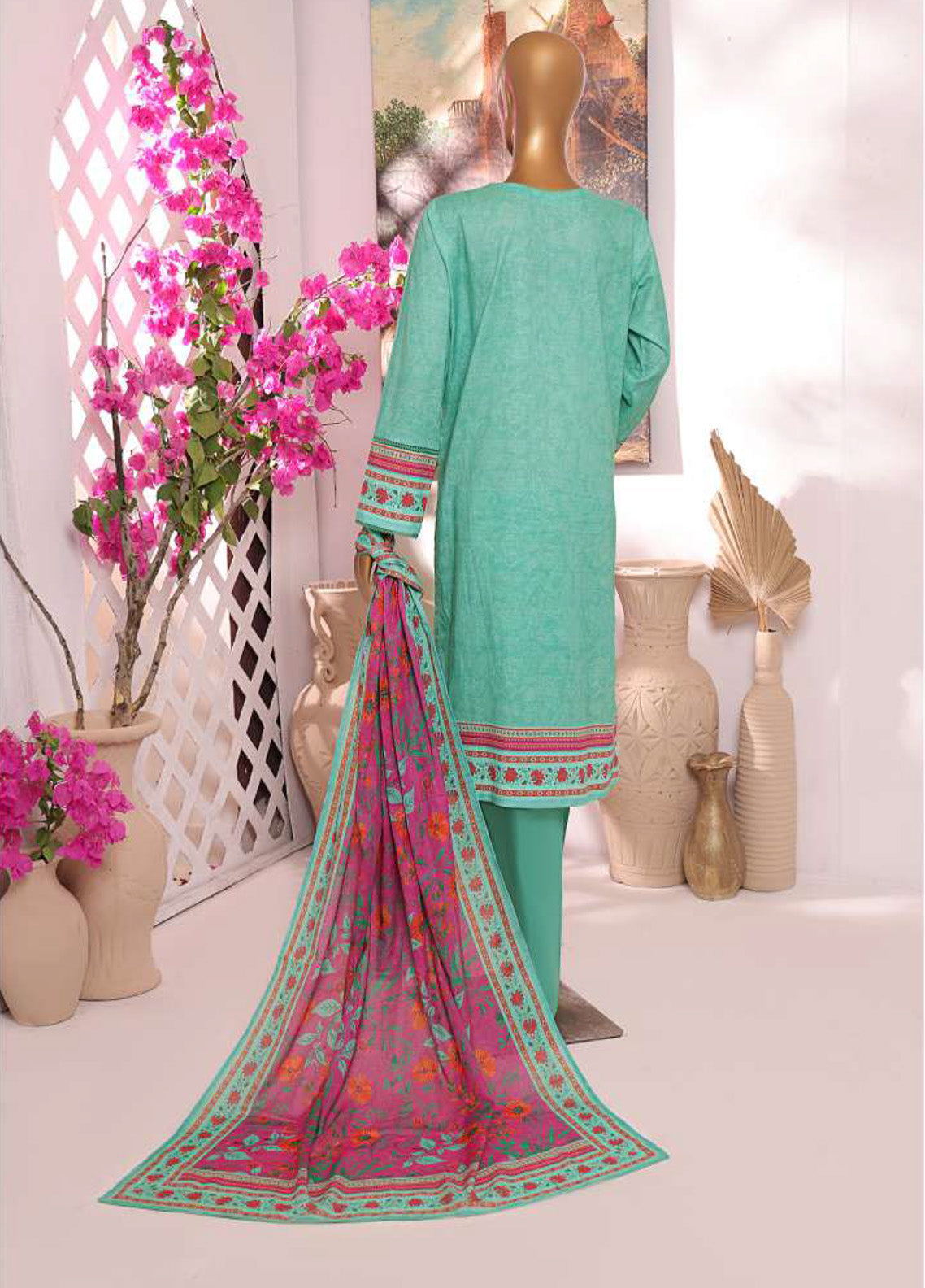 HZ Textile Printkari Slub Embroidered Cambric 3 Piece Unstitched Suit HZ24P PSC-217 HZ Textile Printkari Slub Embroidered Cambric 3 Piece Unstitched Suit HZ24P PSC-217
