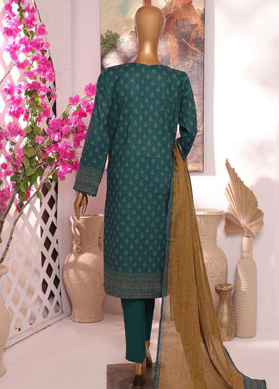 HZ Textile Printkari Slub Embroidered Cambric 3 Piece Unstitched Suit HZ24P PSC-223 HZ Textile Printkari Slub Embroidered Cambric 3 Piece Unstitched Suit HZ24P PSC-223