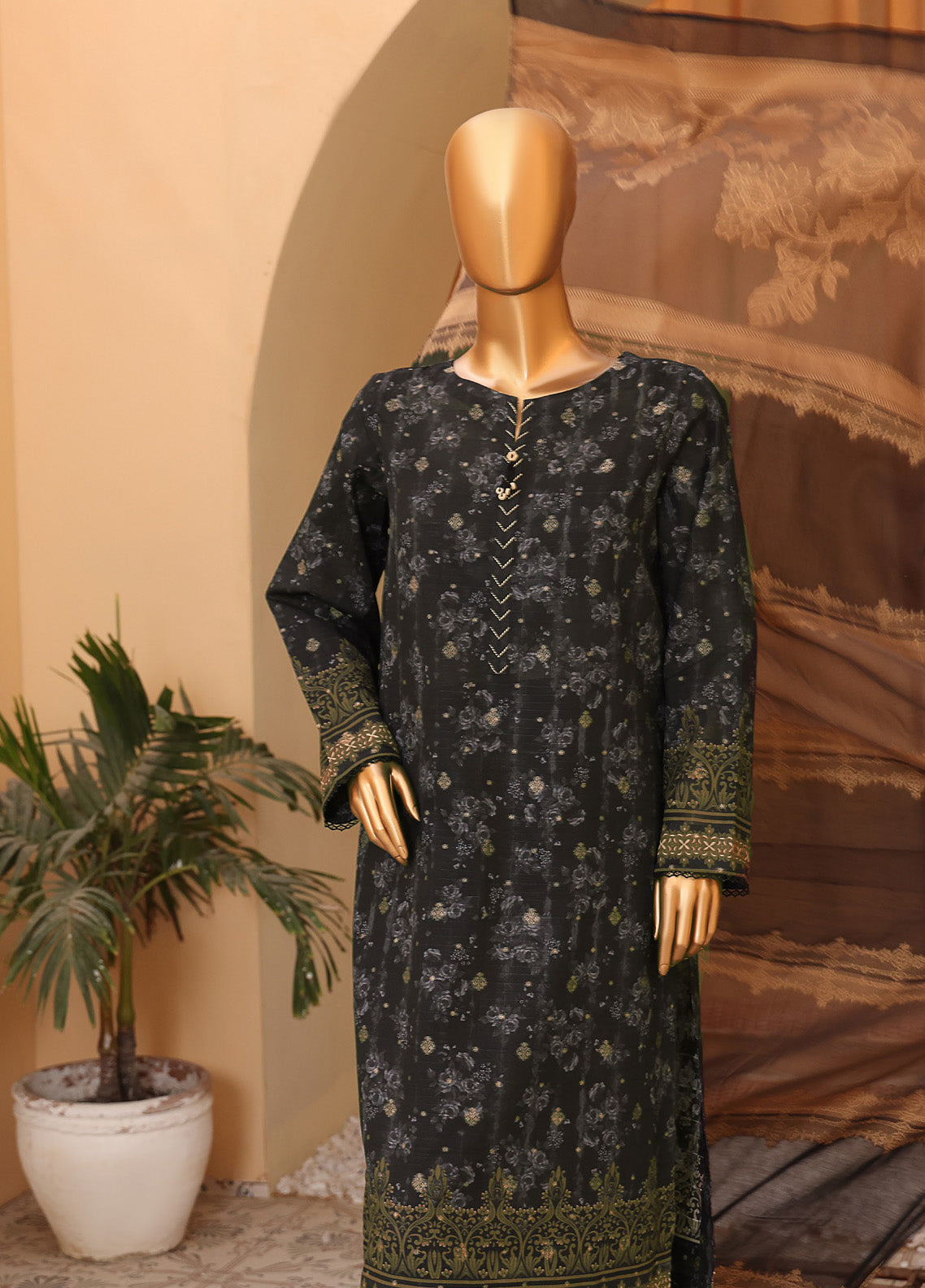 HZ Textile Turkish Jacquard Shawl Dyed Yarn 3 Piece Unstitched Suit HZ24LWSV2 TSJ-1146 HZ Textile Turkish Jacquard Shawl Dyed Yarn 3 Piece Unstitched Suit HZ24LWSV2 TSJ-1146