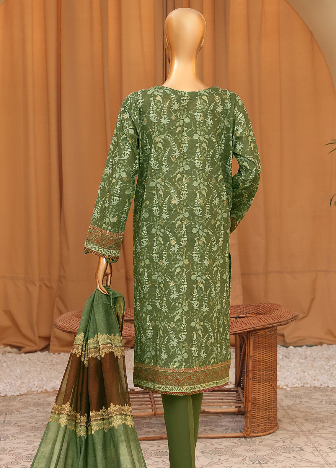 HZ Textile Turkish Jacquard Shawl Dyed Yarn 3 Piece Unstitched Suit HZ24LWSV2 TSJ-1148 HZ Textile Turkish Jacquard Shawl Dyed Yarn 3 Piece Unstitched Suit HZ24LWSV2 TSJ-1148