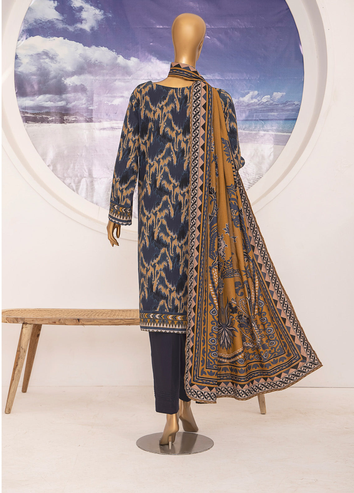 HZ Textile Wintry Shawl Printed Linen 3 Piece Unstitched Suit HZ24LWSV2 LWS-1153 HZ Textile Wintry Shawl Printed Linen 3 Piece Unstitched Suit HZ24LWSV2 LWS-1153