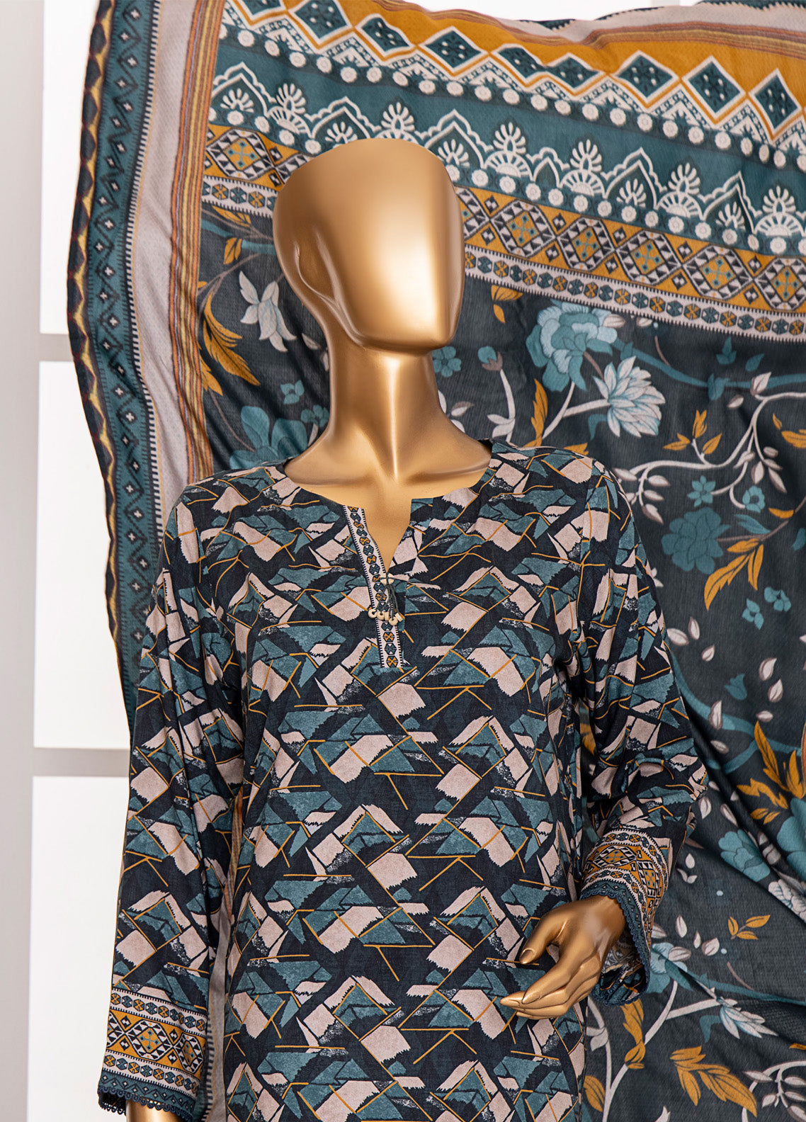 HZ Textile Wintry Shawl Printed Linen 3 Piece Unstitched Suit HZ24LWSV2 LWS-1154 HZ Textile Wintry Shawl Printed Linen 3 Piece Unstitched Suit HZ24LWSV2 LWS-1154