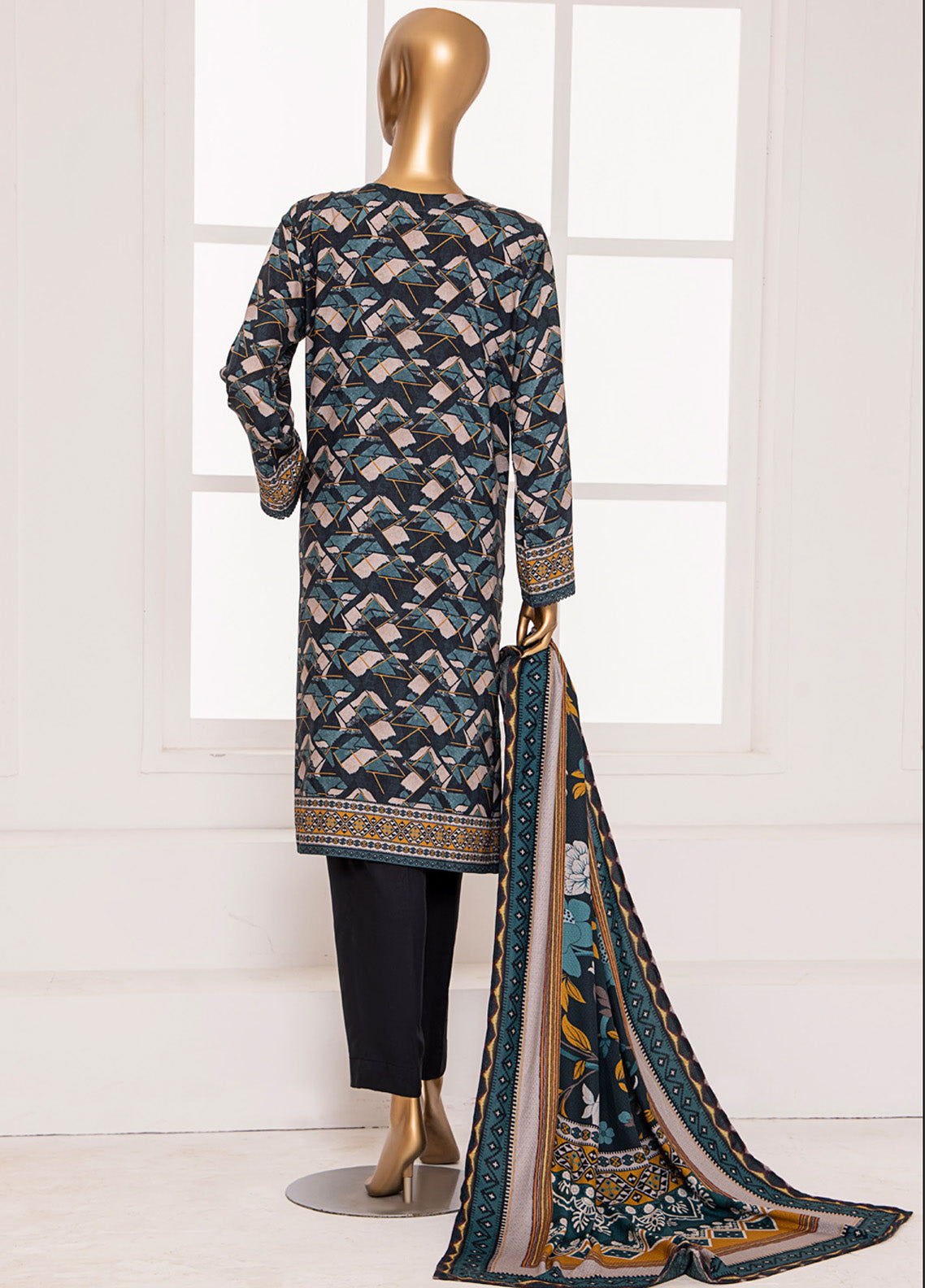 HZ Textile Wintry Shawl Printed Linen 3 Piece Unstitched Suit HZ24LWSV2 LWS-1154 HZ Textile Wintry Shawl Printed Linen 3 Piece Unstitched Suit HZ24LWSV2 LWS-1154