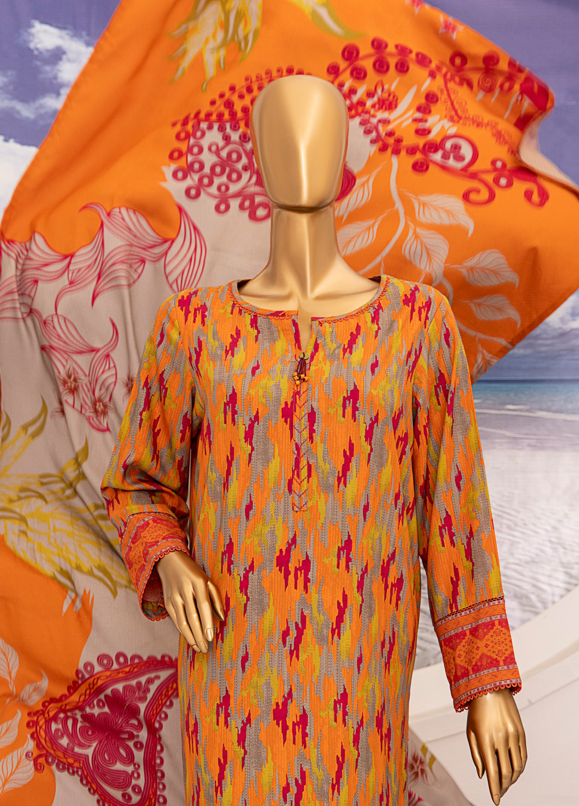 HZ Textile Wintry Shawl Printed Linen 3 Piece Unstitched Suit HZ24LWSV2 LWS-1155 HZ Textile Wintry Shawl Printed Linen 3 Piece Unstitched Suit HZ24LWSV2 LWS-1155