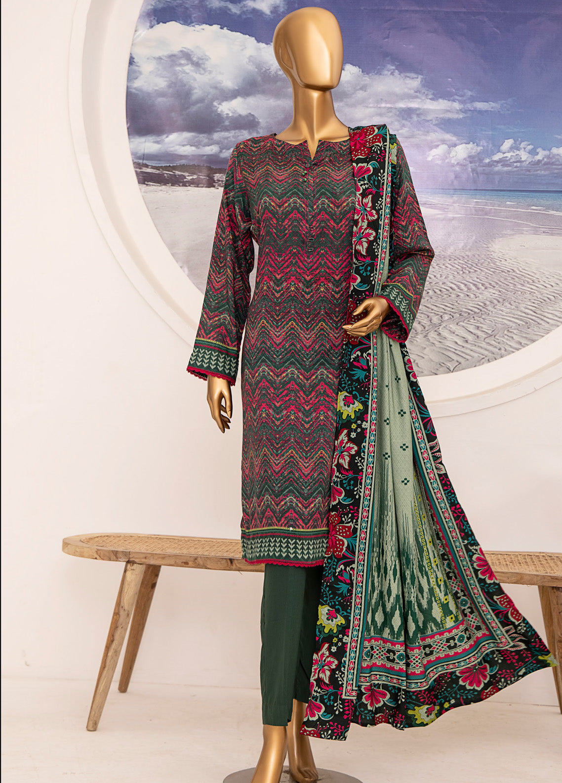 HZ Textile Wintry Shawl Printed Linen 3 Piece Unstitched Suit HZ24LWSV2 LWS-1156 HZ Textile Wintry Shawl Printed Linen 3 Piece Unstitched Suit HZ24LWSV2 LWS-1156