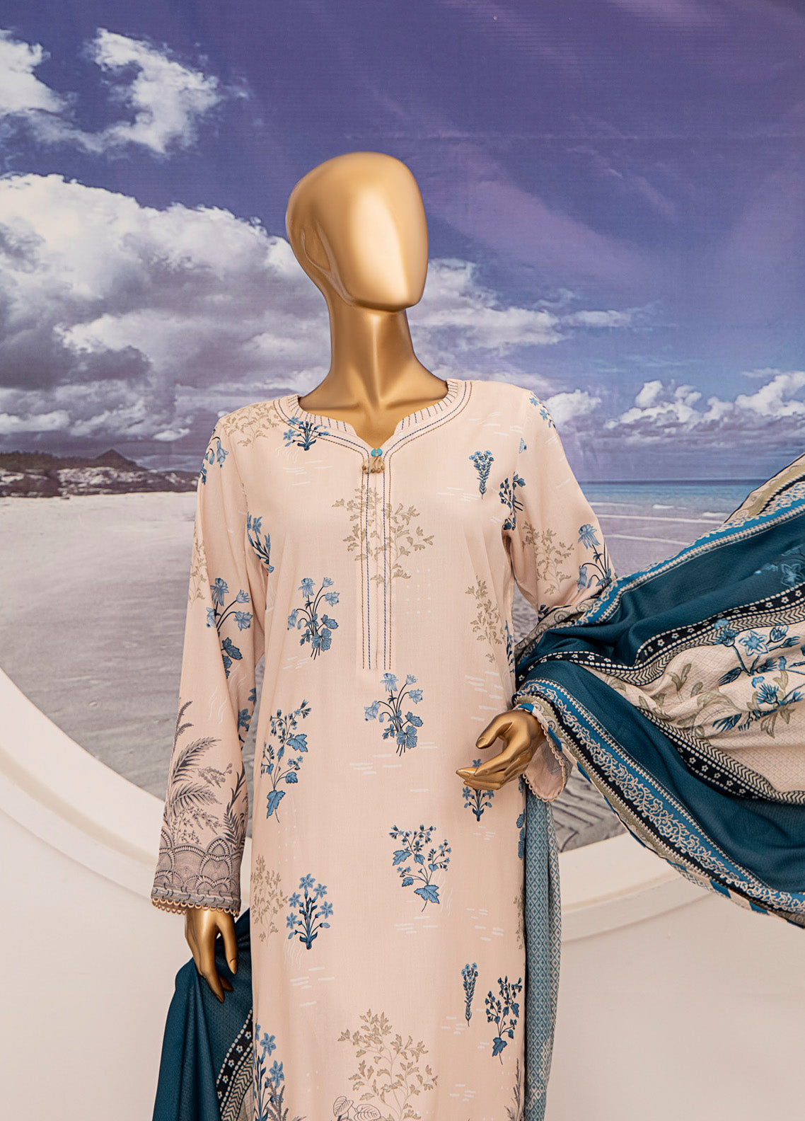 HZ Textile Wintry Shawl Printed Linen 3 Piece Unstitched Suit HZ24LWSV2 LWS-1158 HZ Textile Wintry Shawl Printed Linen 3 Piece Unstitched Suit HZ24LWSV2 LWS-1158