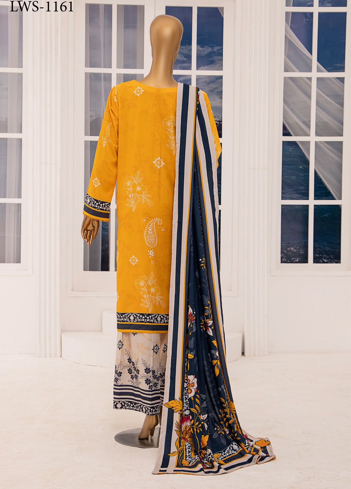 HZ Textile Wintry Shawl Printed Linen 3 Piece Unstitched Suit HZ24LWSV2 LWS-1161 HZ Textile Wintry Shawl Printed Linen 3 Piece Unstitched Suit HZ24LWSV2 LWS-1161