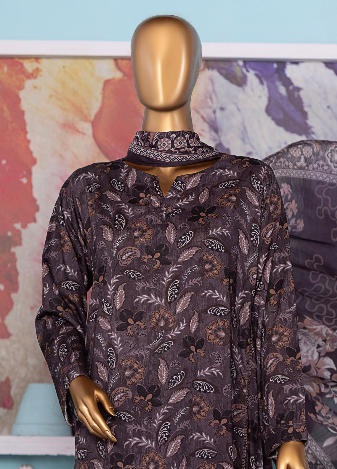 HZ Textiles Linen Wintry Digital Printed 3 Piece Unstitched Suit HZ25LW LWP-1310 HZ Textiles Linen Wintry Digital Printed 3 Piece Unstitched Suit HZ25LW LWP-1310