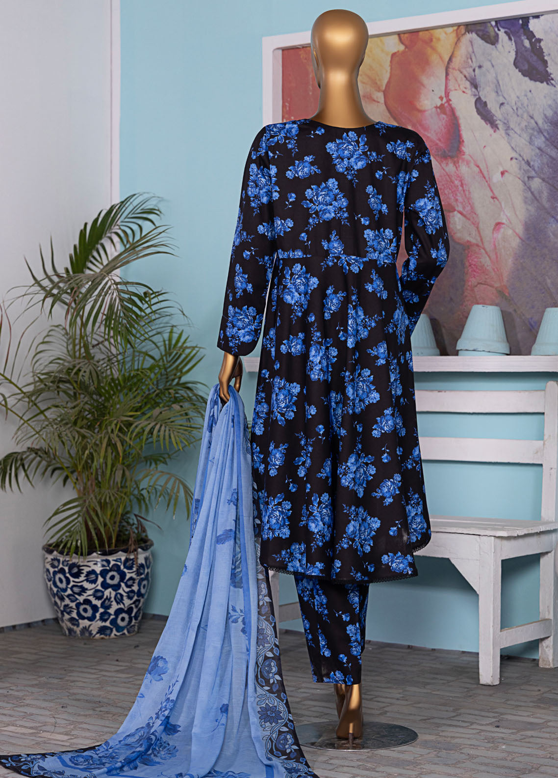 HZ Textiles Linen Wintry Digital Printed 3 Piece Unstitched Suit HZ25LW LWP-1312 HZ Textiles Linen Wintry Digital Printed 3 Piece Unstitched Suit HZ25LW LWP-1312