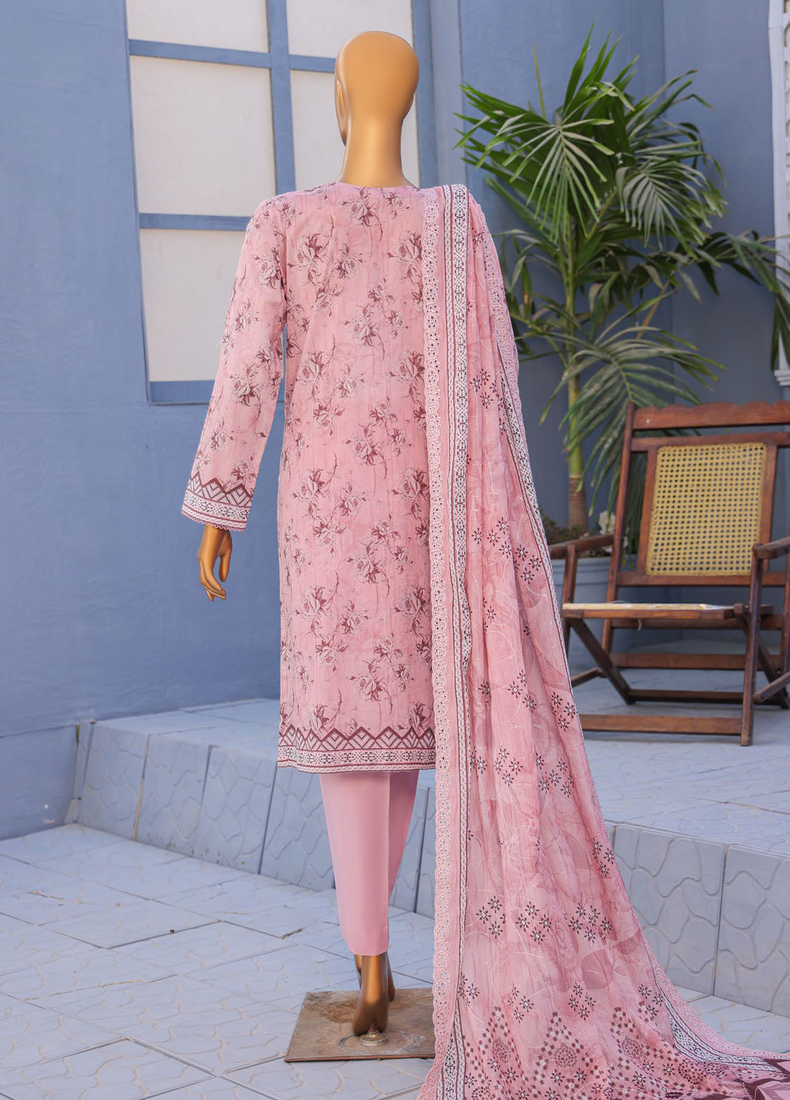 HZ Textiles Premium Embroidered Lawn 3 Piece Unstitched Suit HZ26PECD D-PEC-606 HZ Textiles Premium Embroidered Lawn 3 Piece Unstitched Suit HZ26PECD D-PEC-606
