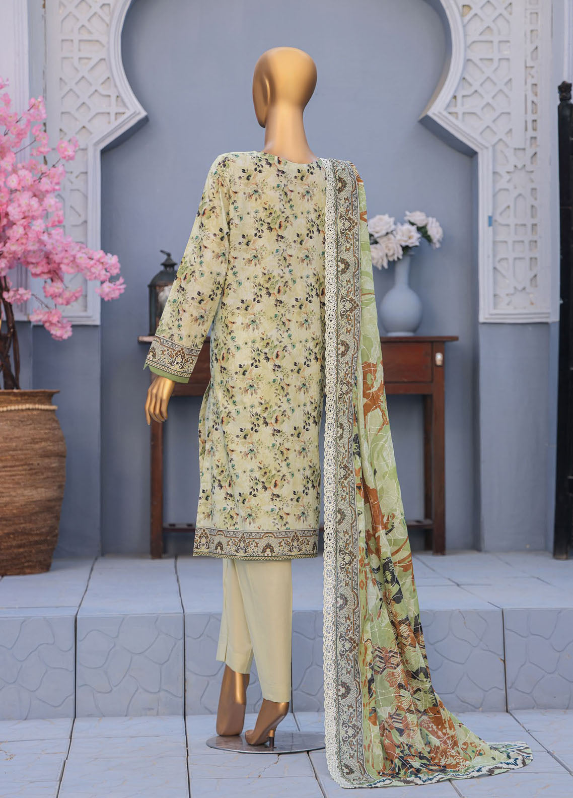 HZ Textiles Premium Embroidered Lawn 3 Piece Unstitched Suit HZ26PECD D-PEC-610 HZ Textiles Premium Embroidered Lawn 3 Piece Unstitched Suit HZ26PECD D-PEC-610