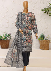 HZ Textiles Premium Printed Khaddar 3 Piece Unstitched Suit HZ25PPK PKP-1316
