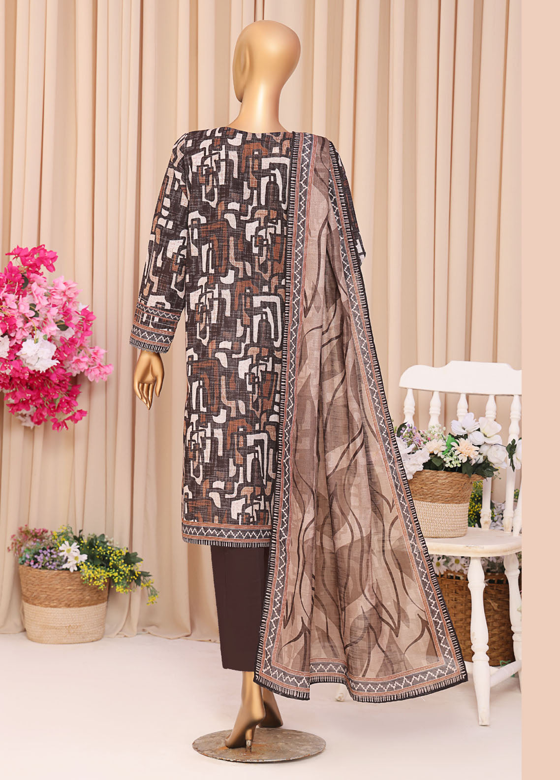 HZ Textiles Premium Printed Khaddar 3 Piece Unstitched Suit HZ25PPK PKP-1318 HZ Textiles Premium Printed Khaddar 3 Piece Unstitched Suit HZ25PPK PKP-1318